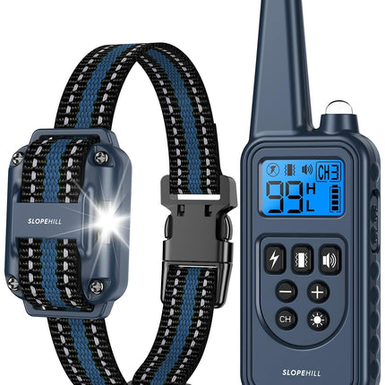 Dog Training Collar,4200FT Shock Collar for Dogs 8-140lbs,Green