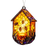 Honeycomb Ornaments, Bee Ornament for Christmas Tree, Unique Honeybee Gifts 2026, Cute Beehive Decoration for Home and Holiday, Christmas Ornaments for Bee Lovers, Nature Inspired Hanging Ornament