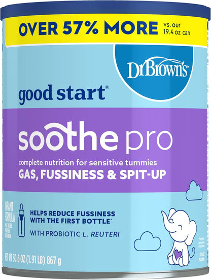 Baby Formula Powder for Sensitive Tummies, 30.6 oz