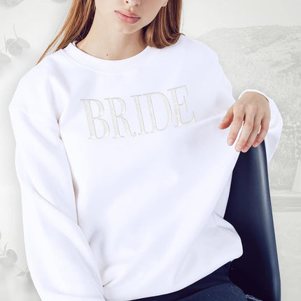 Bride Sweatshirt - Engagement Gift - Bride Sweatshirts For Women - Bride Crewneck Sweatshirt - Wedding Gift