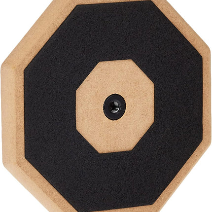 Evans RealFeel - Drum Practice Pad - Drum Pad - Drummer Practice Pad - Gum Rubber, Single Sided, Stand Mountable, 6 Inch