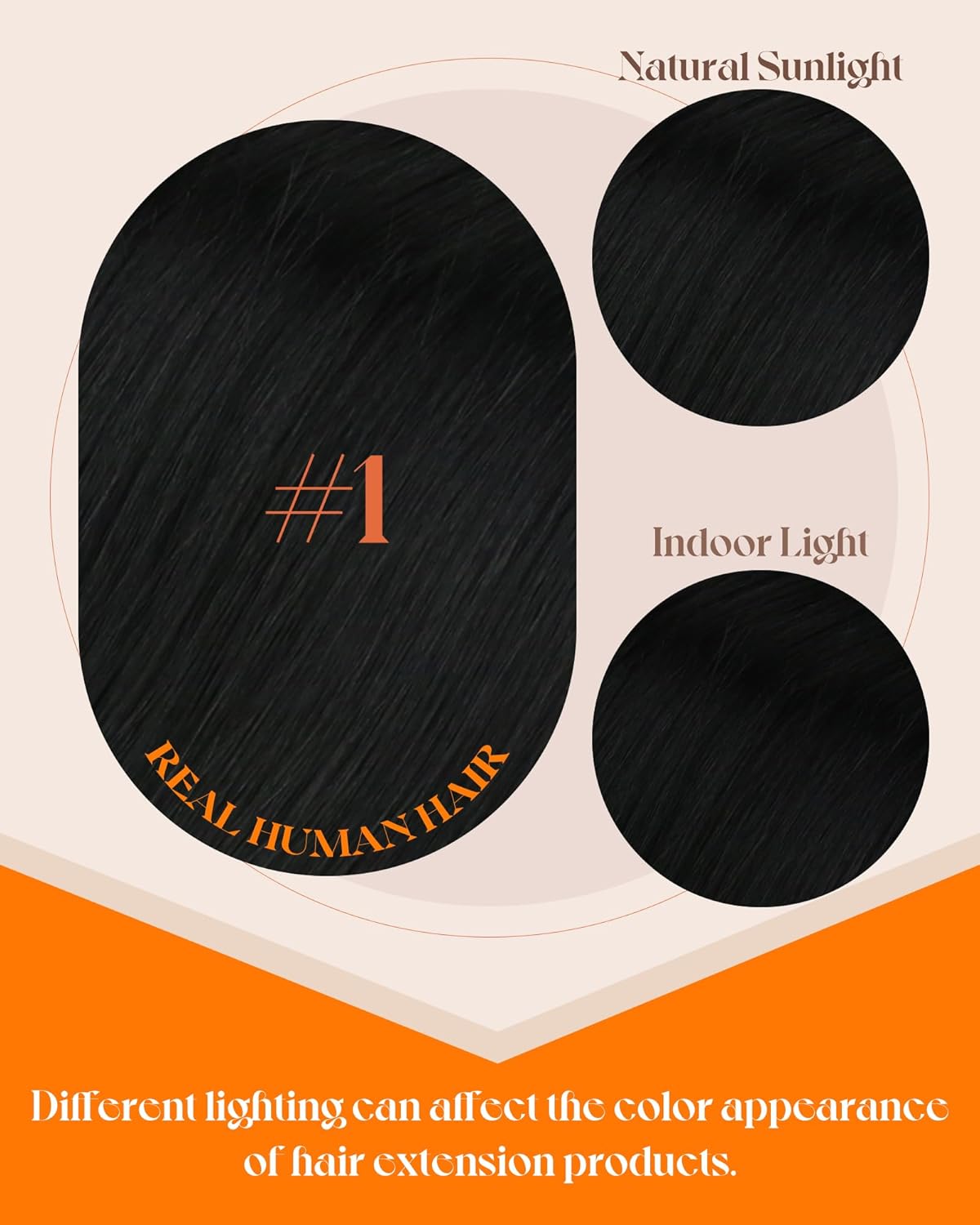 22 Inch Itip Human Hair Extensions, Black, Easy to Maintain Remy I Tip Hair, for Women with Thick Hair - photo 5