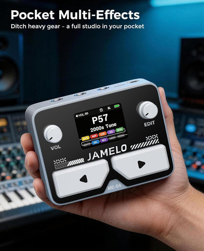 Pocket Guitar Multi Effects Pedal in Gray - photo 2