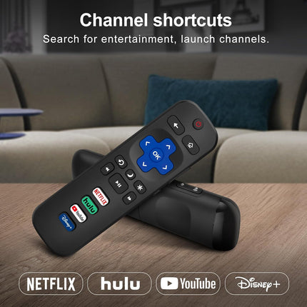 Roku TV Replacement Remote Control 2-Pack | SourcetoHome