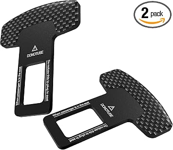 2-Piece Seat Belt Shoulder Pad Set for Comfortable Driving
