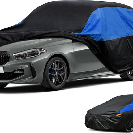 GUNHYI Car Cover Custom Fit 1 Series Hatchback Waterproof All Weather, Lightweight Full Car Cover Outdoor Sun UV Rain Dust Snow Wind Protection.