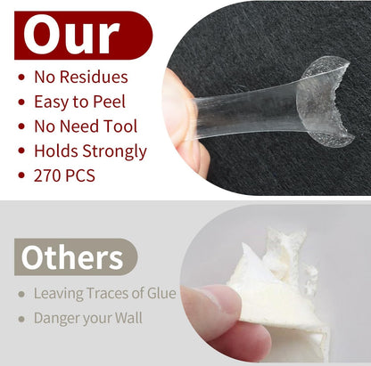 52-Pack Acoustic Foam Wedge Panels with Adhesive - photo 2