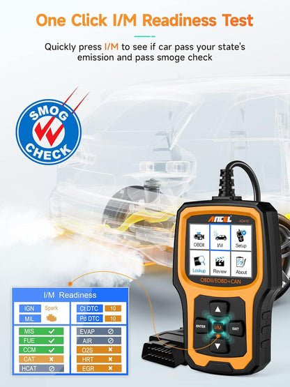 Enhanced OBD2 Scanner and Vehicle Code Reader for 1996+ OBDII Cars - photo 4