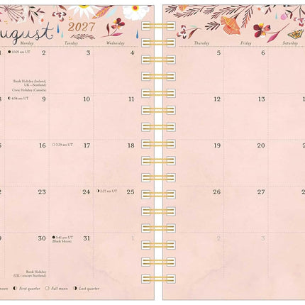 Katie Daisy 2027 Deluxe Weekly Planner: Flowers Always