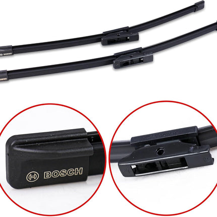 BOSCH 3397007856 AeroTwin OE Replacement Wiper Blade Set of 2 Combo Pack - (18" & 19")