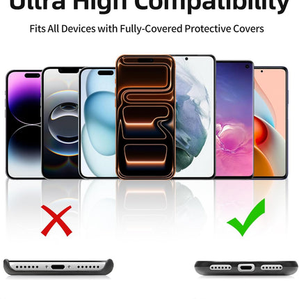 360° Rotating Stainless Steel Phone Tether Tab (3-Pack) - Universal for iPhone & Other Phones (Fits Wristbands/Necklaces/Crossbody Straps)