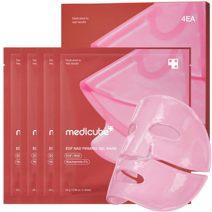 Jelly Gel Mask with Brightening Kojic Acid Turmeric, 4EA