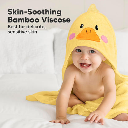 Duck Hooded Baby Towel for Newborns and Toddlers - photo 3