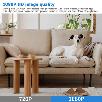 Mini Camera Wireless WiFi Hidden, 0.86 Inch Small Security Camera Indoor Outdoor with Night Vision Motion Detection, Tiny Nanny Cam for Home Security, Pet, Baby, Room