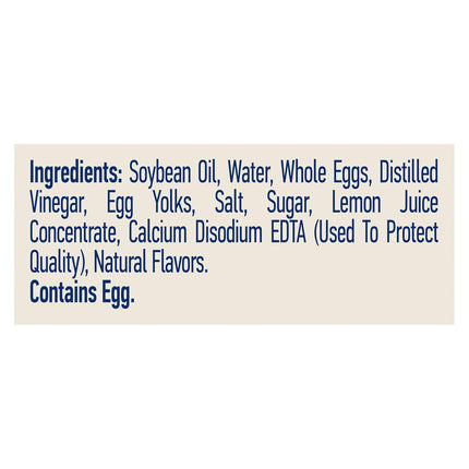 Hellmann's Mayonnaise Real Mayo 1 ct For A Creamy Sandwich Spread or Condiment Rich in Omega-3 ALA, Gluten Free 30 oz