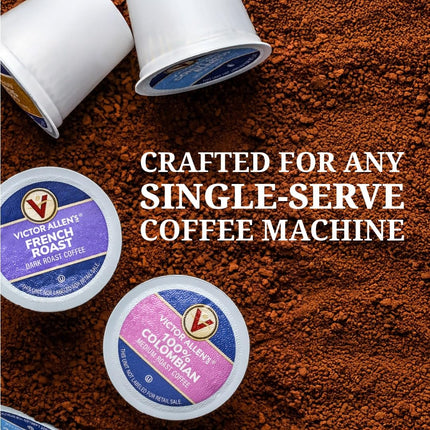 Victor Allen's Coffee Caramel Macchiato Flavored, 12 Count, Medium Roast, Single Serve Coffee Pods for Keurig K-Cup Brewers