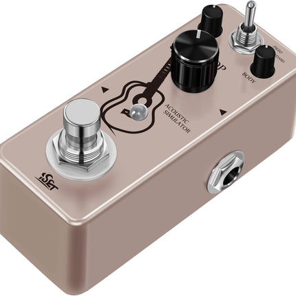 ISET Acoustic Simulator Guitar Effect Pedal For Electrical Guitar Bass True Bypass
