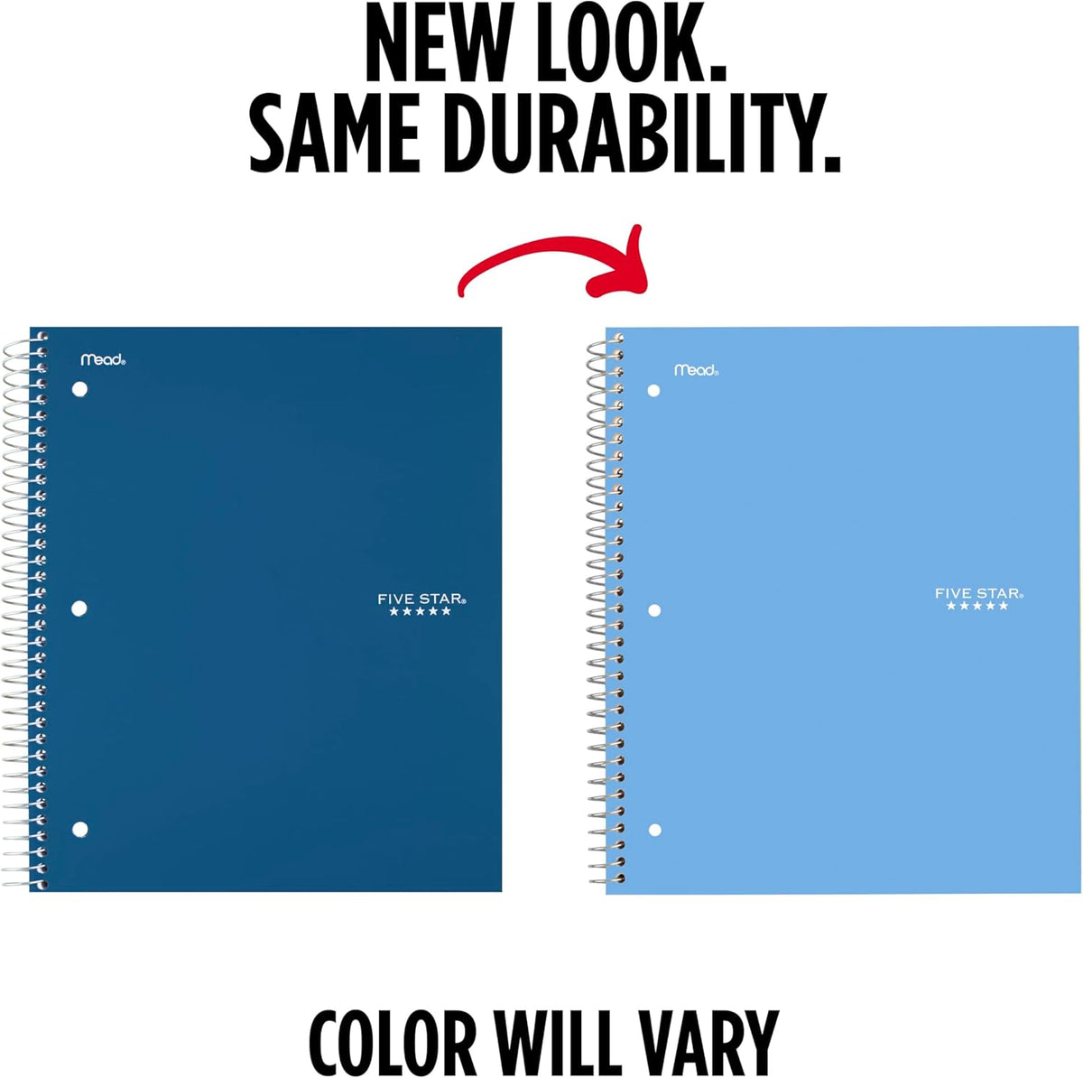 Spiral Notebook + Study App, 1 Subject, College Ruled, 8.5 x 11, 100 Sheets, Blue - photo 2