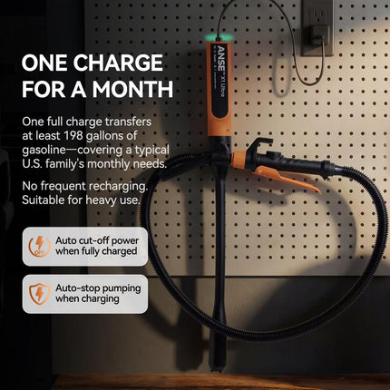 Rechargeable Fuel Transfer Pump with 6000mAh Battery