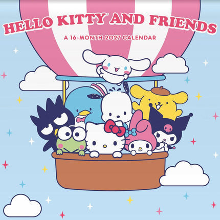 2027 Sanrio - Hello Kitty and Friends Wall Calendar
