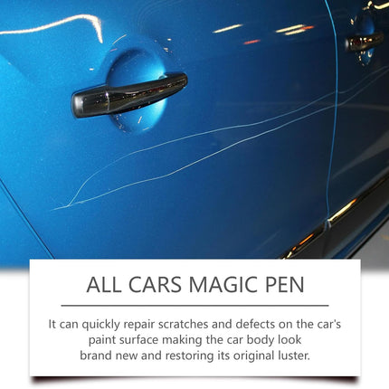 All Cars Magic Pen, Car Scratch Remover Pen, Magic Car Scratch Removal Pen, Lightweight and Fast,Long-Lasting,Black Car Paint Scratch Repair 2PCS