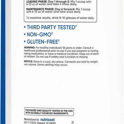 Nutricost Creatine - GMP Certified