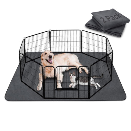 Washable Pee Pads for Dogs 72"x72" Reusable Dog Pads Extra Large Upgrade Non-Slip Dog Pee Pads Heavy - photo 9