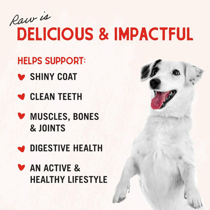 Stella & Chewy's Freeze-Dried Raw Beef Heart Dog Treats - Single Ingredient, No Additives - Premium Training Treats - Perfect For Picky Eaters - 3oz Bag