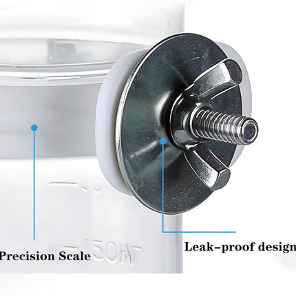 Automatic Bird Water Dispenser Cage Hanging Water Feeder with Anti-Spill Design for Parakeet Canary Small Parrot Lovebirds