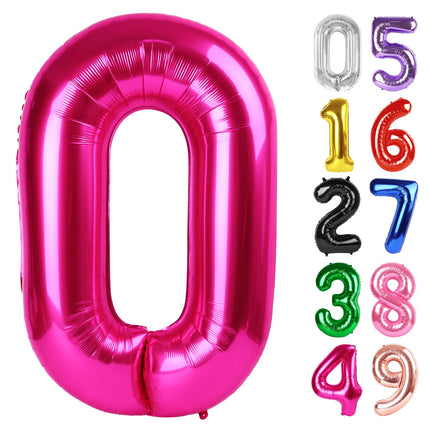 Gold 1 Balloon - Number Balloon 40 Inch, 1st Gold Birthday Decorations