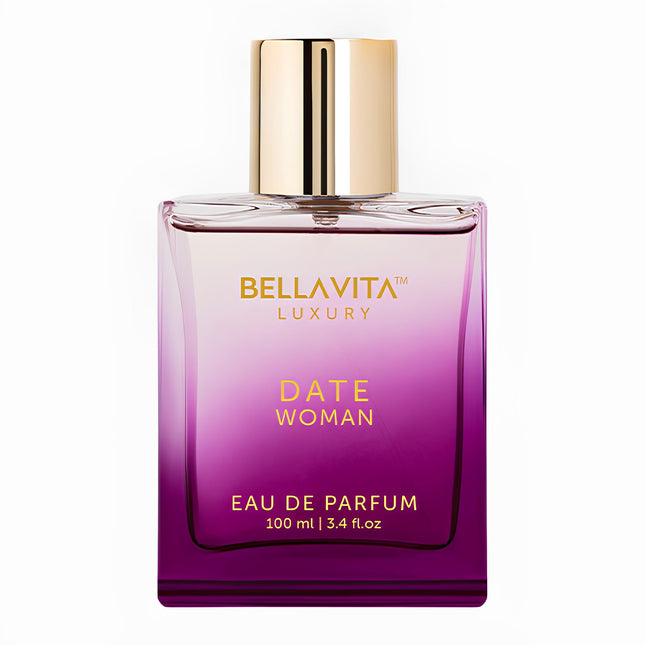 Bellavita Luxury DATE Woman Eau de Parfum for Women, 3.4 fl oz (100 ml)