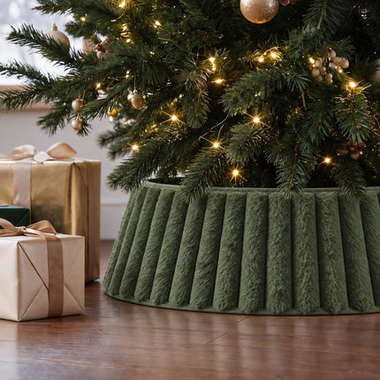 Christmas Tree Collar - Modern 29" Velvet Tree Ring