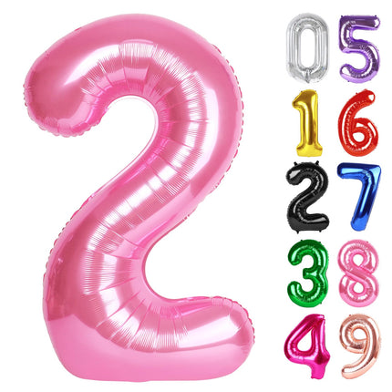 Gold 1 Balloon - Number Balloon 40 Inch, 1st Gold Birthday Decorations