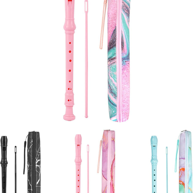 Recorder Instrument for Beginner Adults,8-Hole Soprano Descant Recorder Music Flute with Cleaning Rod & - photo 2