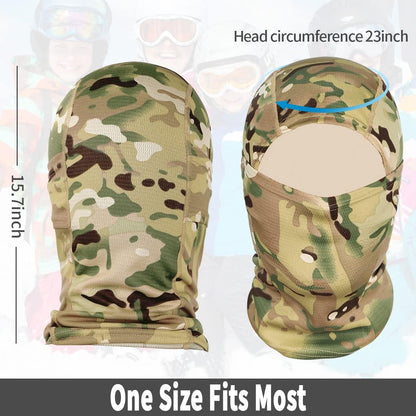 Lightweight Balaclava Face Cover UV Protector for Men and Women - photo 5