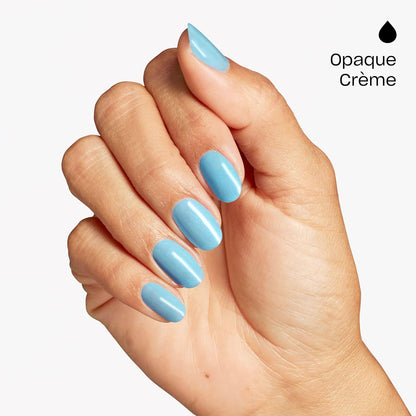 Sea Me Now Soft Cool Turquoise Blue Shimmer Nail Polish - photo 4