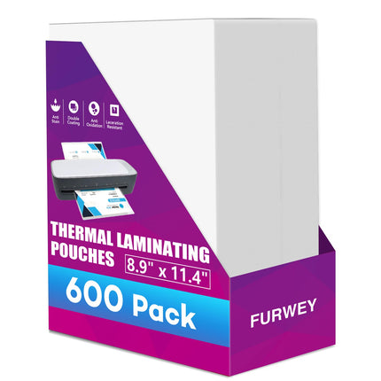 Amazon.com : Amazon Basics Clear Thermal Laminating Plastic Paper Laminator Sheets, 9 x 11.5-Inch, 200-Pack, 2.8mil : Office Products