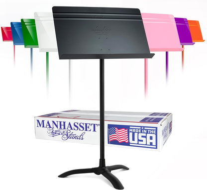 Music Stand for Sheet Music - Long Lasting, Durable Stand - Adjustable Height - 26" to 48" - Made in the USA