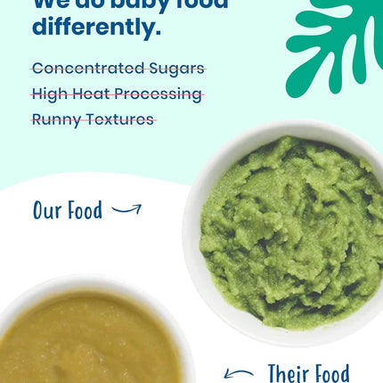 Amara Organic Baby Food - Stage 2 - Oats & Berries - Baby Cereal to Mix With Breastmilk & Water - Shelf Stable Baby Food Pouches Made from Organic Fruit and Veggies - 5 Pouches, 3.5oz Per Serving