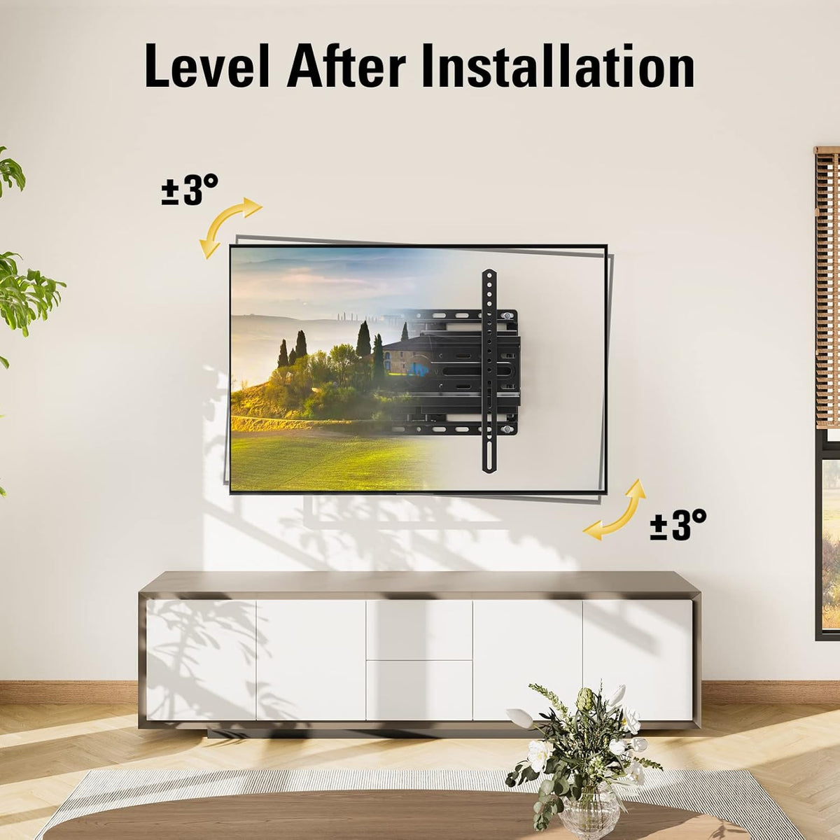 Full Motion TV Wall Mount for 32-65 Inch TVs - photo 5
