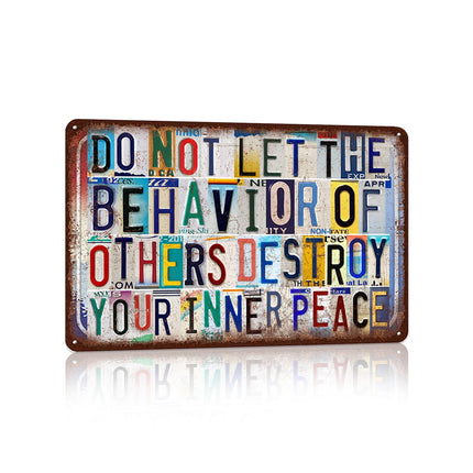 Vintage Music Is What Feelings Sound Like Metal Sign Tin Signs