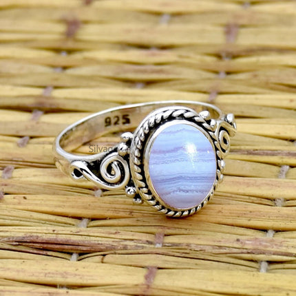 925 Sterling Silver Ring for Womens Emerald Ring, Engagement Ring Bezel Set May Birthstone Gemstone Ring, Christmas Gift