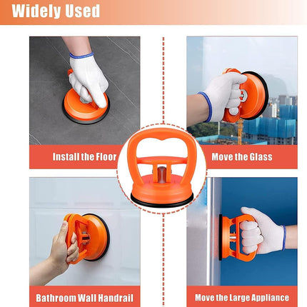 2 Pack Dent Puller, Car Dent Puller, Suction Cup Dent Puller Handle Lifter, Powerful Car Dent Remover, Dent Removal Kit and Dent Repair Puller for Car Dent Repair,Screen,Glass,Tiles and Objects Moving