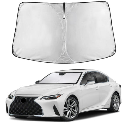 Car Front Windshield Sun Shade, Foldable Window Shade for SUVs