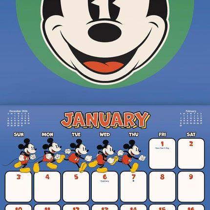 2027 Mickey Mouse: Vintage Wall Calendar