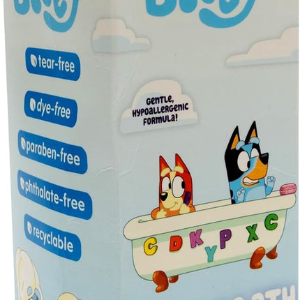 Bluey Bubble Bath for Toddlers and Kids 3+, Fresh Berry Scent, Tear Free | Dye, Paraben, Phthalate-Free | Hypoallergenic | 24 oz/ 710 ml