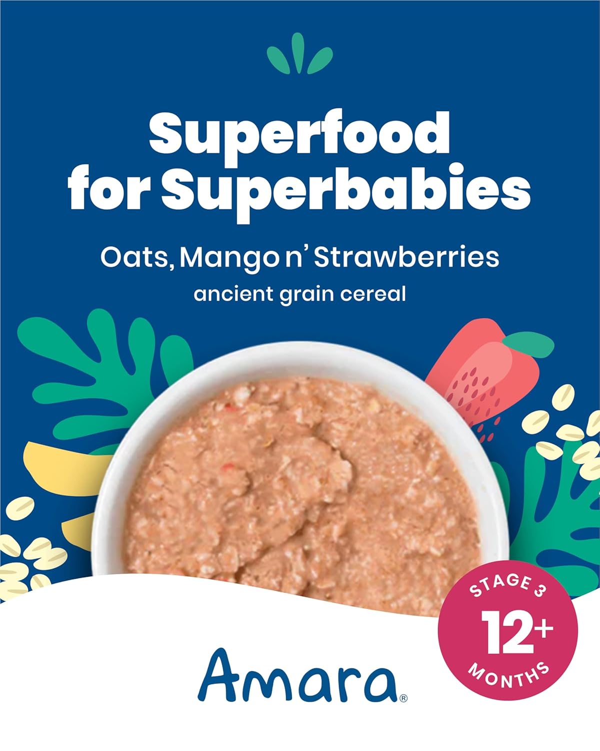 Organic Stage 3 Ancient Grain Baby Cereal Pouches - photo 3