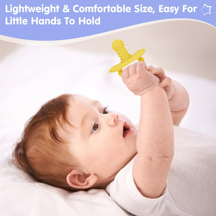 Teether Pacifier, Helps Soothe Baby & Teething Relief