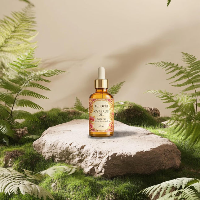 Cyperus Rotundus Oil, Hair Removal Skin Serum, Hair Removal Oil, Moisturizing & Soothing for Smooth - photo 2