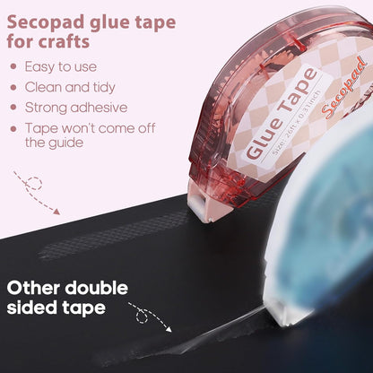 4 Pack Double Sided Tape Roller for Crafts - photo 2